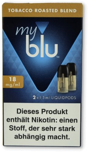 myblu Roasted Blend Tobacco Pods 18 mg