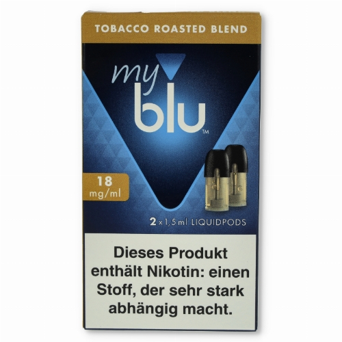 myblu Roasted Blend Tobacco Pods 18 mg myblu Roasted Blend Tobacco Pods 18 mg