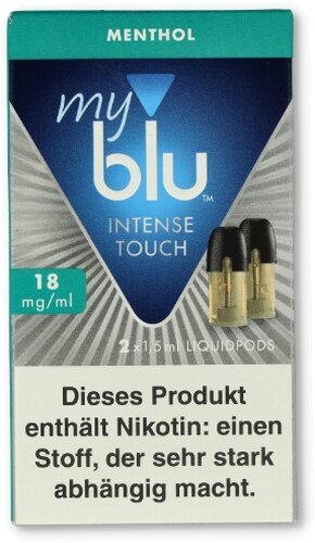 myblu Pods Intense Touch Menthol 18mg myblu Pods Intense Touch Menthol 18mg
