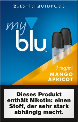 myblu Pods Mango Apricot 9 mg 2er Pack