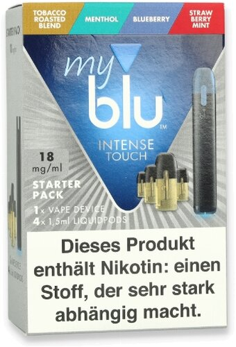 myblu Starter Set Intense Touch 18mg myblu Starter Set Intense Touch 18mg