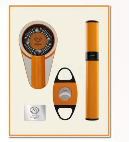 Myon Set - Aschenbecher/Cutter/ Tube Racing Edition Gelb Myon Set - Aschenbecher/Cutter/ Tube Racing Edition Gelb