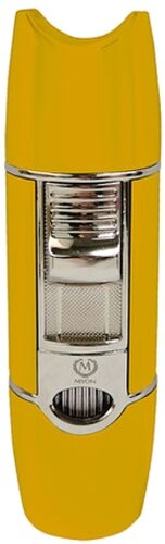 Myon Zigarrenfeuerzeug Racing Edition 3-Jet Gelb Myon Zigarrenfeuerzeug Racing Edition 3-Jet Gelb