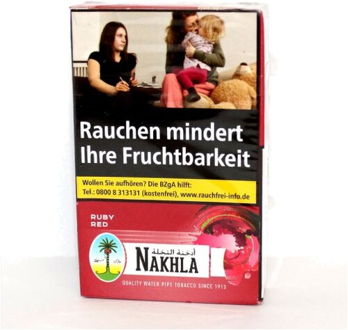 Nakhla Ruby Red (Cherry) 50g Päckchen Shisha Tabak Nakhla Ruby Red (Cherry) 50g Päckchen Shisha Tabak
