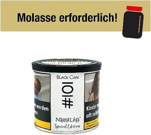 Nameless Black Chai 200g Shisha Tabak Nameless Black Chai 200g Shisha Tabak