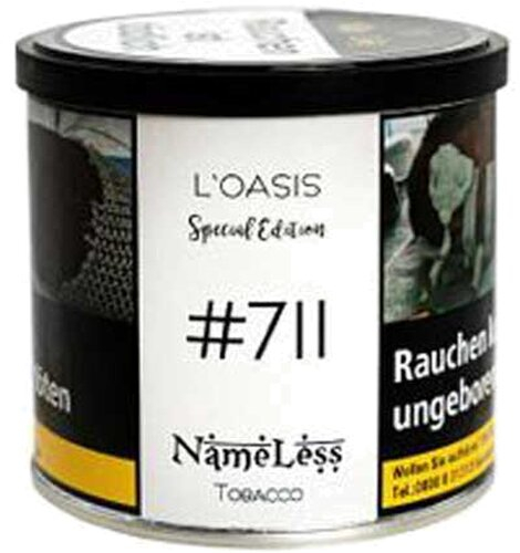 Nameless Shisha Tabak L`Oasis Special Edition #711 Dose 200g Nameless Shisha Tabak L`Oasis Special Edition #711 Dose 200g