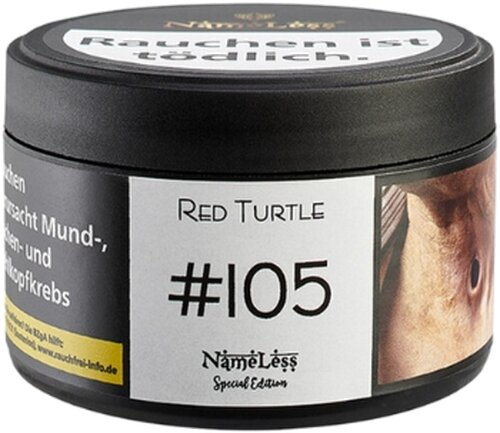 NameLess Tobacco Red Turtle 25g Shisha Tabak NameLess Tobacco Red Turtle 25g Shisha Tabak
