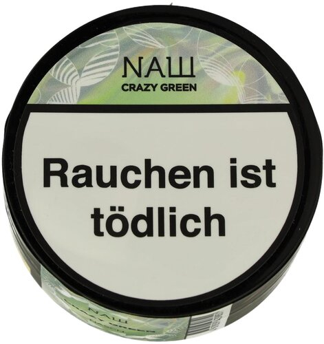 NASCH CRAZY GREEN Wasserpfeifentabak 25g NASCH CRAZY GREEN Wasserpfeifentabak 25g