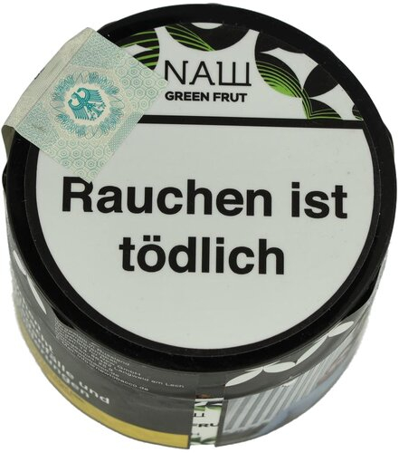 NASCH GREEN FRUT Wasserpfeifentabak 25g NASCH GREEN FRUT Wasserpfeifentabak 25g