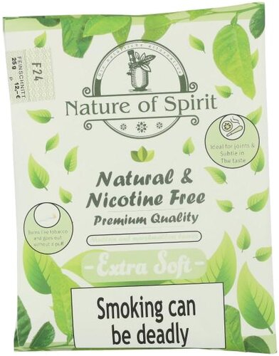 Nature of Spirit Nikotinfreier Tabakersatz Extra Weich 25g
