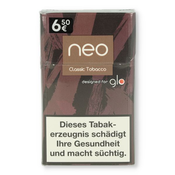 neo Classic Tobacco (ehemalige Dark Tobacco) Sticks für Glo (10x20)