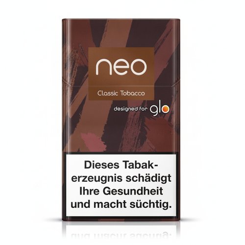 neo Classic Tobacco (ehemalige Dark Tobacco) Sticks für Glo 20er