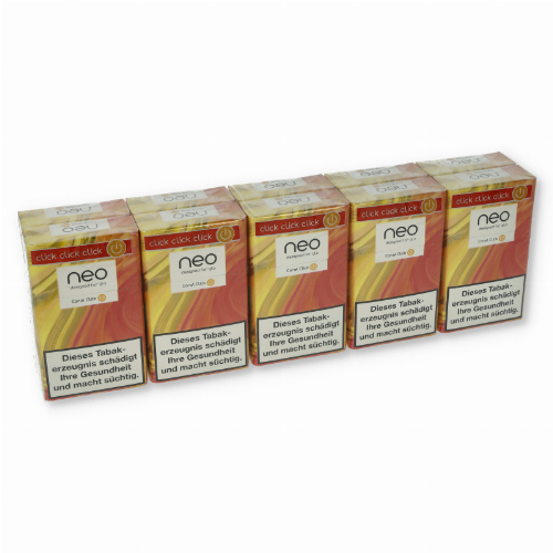neo Coral Click Tobacco Sticks für Glo neo Coral Click Tobacco Sticks für Glo