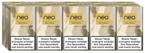 neo Gold Tobacco Sticks für Glo 10 x 20 Stück