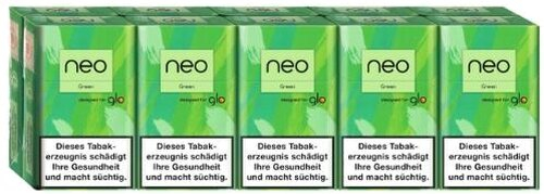 neo Green (ehemalig Green Click Tobacco) Sticks für Glo