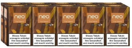 neo True Tobacco (ehemals Rounded Tobacco) Sticks für Glo (10x20)