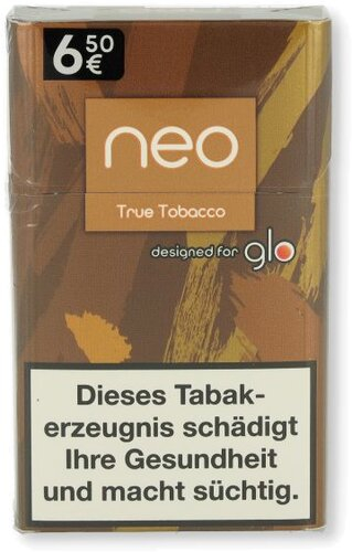 neo True Tobacco (ehemals Rounded Tobacco) Sticks für Glo 20er
