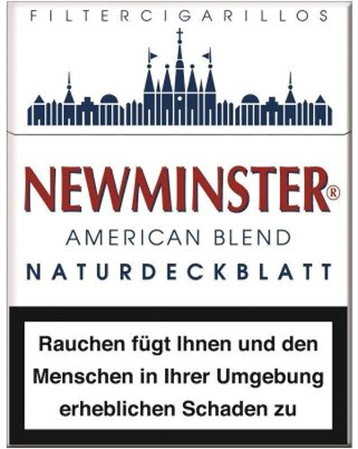 Newminster Filterzigarillos mit Naturdeckblatt 23er
