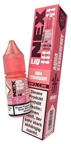 Nex Liq Aqua Strawberry Nikotinsalz Liquid 10mg