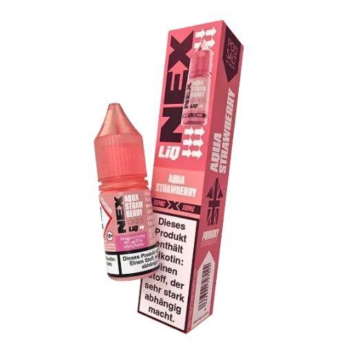Nex Liq Aqua Strawberry Nikotinsalz Liquid 10mg