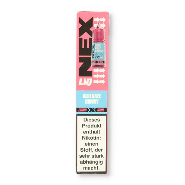 Nex Liq Blue Razz Gummy Nikotinsalz Liquid 20mg
