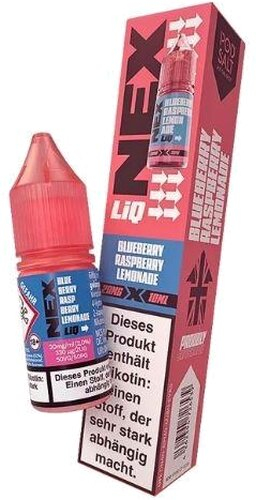 Nex Liq Blueberry Raspberry Lemonade Nikotinsalz Liquid 20mg