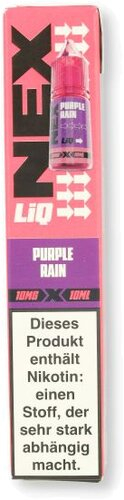 Nex Liq Purple Rain Nikotinsalz Liquid 10mg Nex Liq Purple Rain Nikotinsalz Liquid 10mg