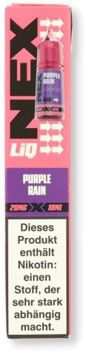 Nex Liq Purple Rain Nikotinsalz Liquid 20mg