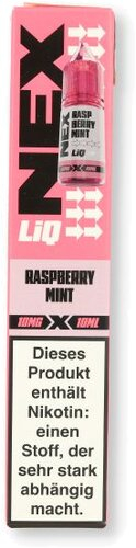 Nex Liq Raspberry Mint Nikotinsalz Liquid 10mg Nex Liq Raspberry Mint Nikotinsalz Liquid 10mg