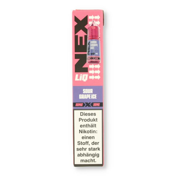 Nex Liq Sour Grape Ice Nikotinsalz Liquid 10mg