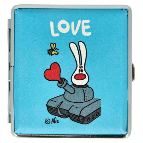 Nic Zigarettenetui Blau Love Nic Zigarettenetui Blau Love