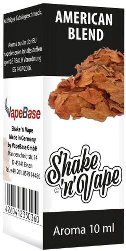 Nikoliquids Shake n Vape Aroma American Blend 10ml Nikoliquids Shake n Vape Aroma American Blend 10ml