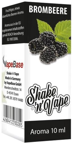Nikoliquids Shake n Vape Aroma Brombeere 10ml Nikoliquids Shake n Vape Aroma Brombeere 10ml