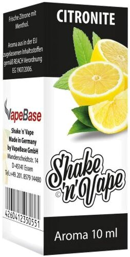 Nikoliquids Shake n Vape Aroma Citronite 10ml Nikoliquids Shake n Vape Aroma Citronite 10ml