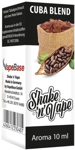 Nikoliquids Shake n Vape Aroma Cuba Blend 10ml