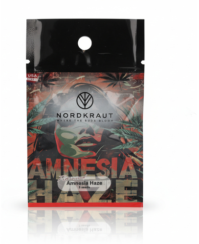 Nordkraut Amnesia Haze Cannabis-Samen 3 Stück