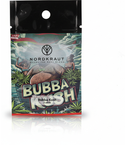 Nordkraut Bubba Kush Cannabis-Samen 3 Stück