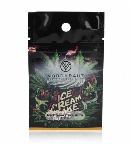 Nordkraut Ice Cream Cake Auto Cannabis-Samen 3 Stück