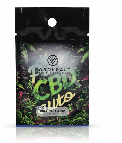 Nordkraut Pure CBD Auto Cannabis-Samen 3 Stück