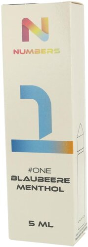 Numbers One Aroma Blaubeere Menthol 5ml Numbers One Aroma Blaubeere Menthol 5ml