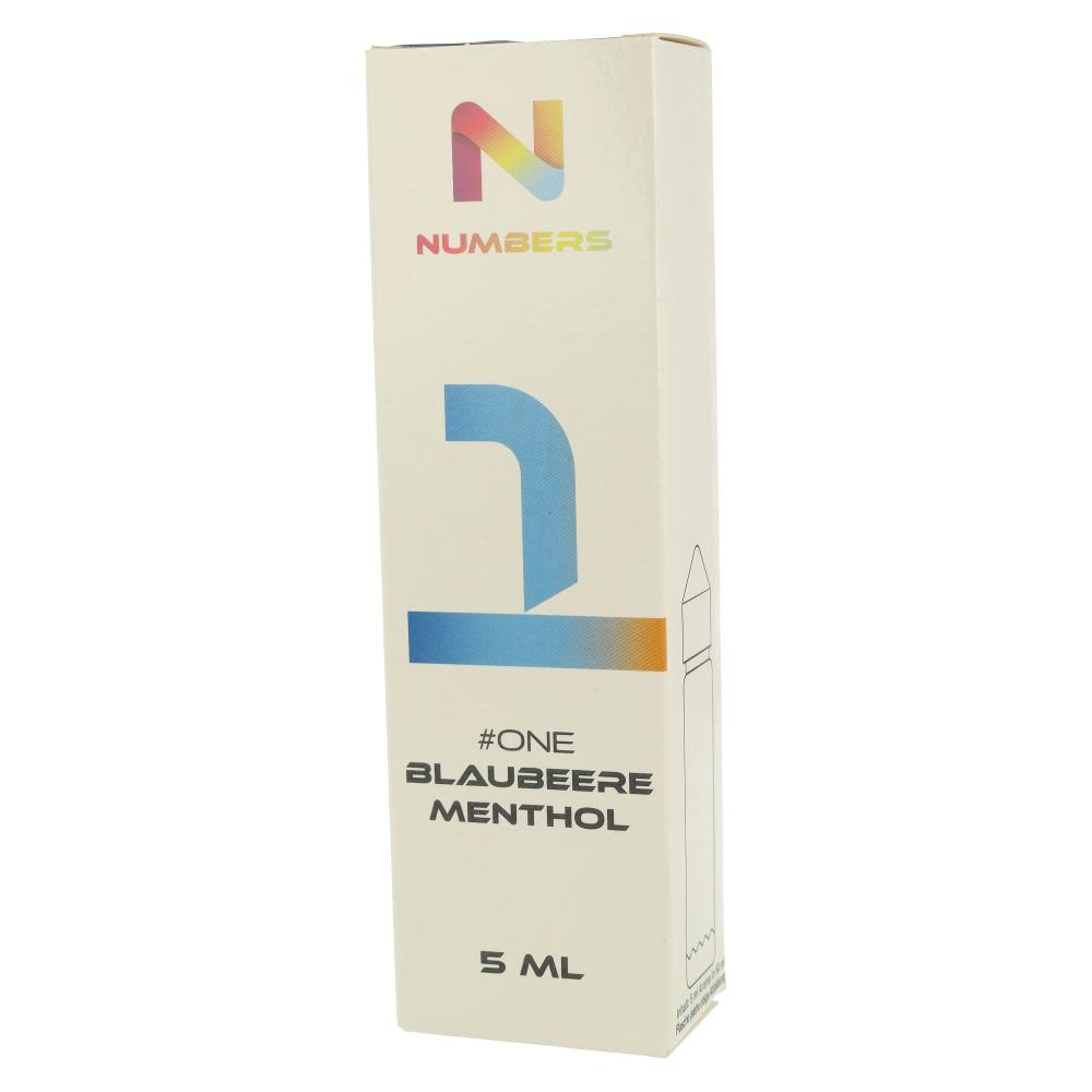 Numbers One Aroma Blaubeere Menthol 5ml Numbers One Aroma Blaubeere Menthol 5ml