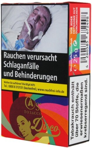 OS Tobacco Disco 25g Shisha Tabak OS Tobacco Disco 25g Shisha Tabak