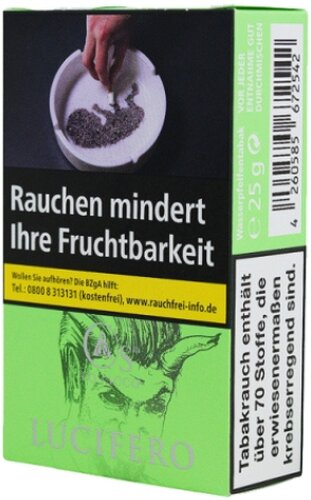 OS Tobacco Lucifero 25g Shisha Tabak OS Tobacco Lucifero 25g Shisha Tabak