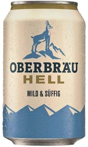 Oberbräu Hell Dose 0,33L Helles Bier 
