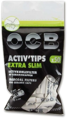 OCB Activ Tips Extra Slim 6 mm OCB Activ Tips Extra Slim 6 mm
