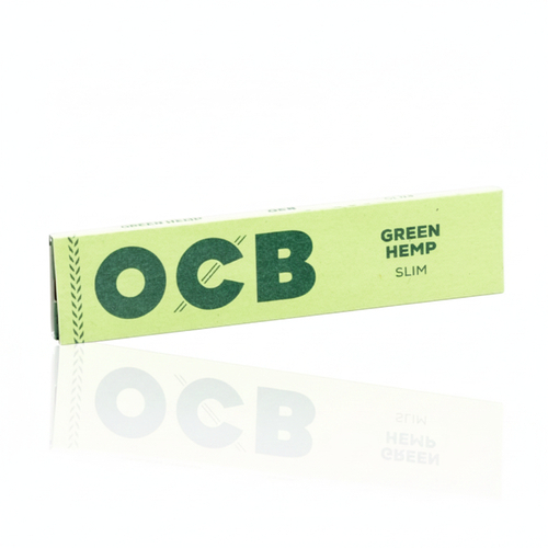 OCB Green Hemp Slim Longpapers 32 Blatt