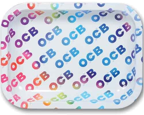 OCB Metall Tablett bunt OCB Metall Tablett bunt