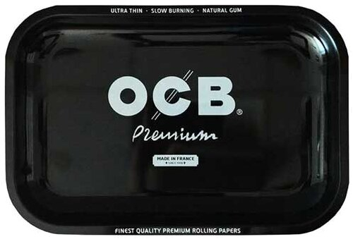 OCB Metall Tablett schwarz