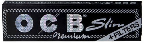 OCB Schwarz Zigarettenpapier Premium Long Slim + Tips OCB Schwarz Zigarettenpapier Premium Long Slim + Tips