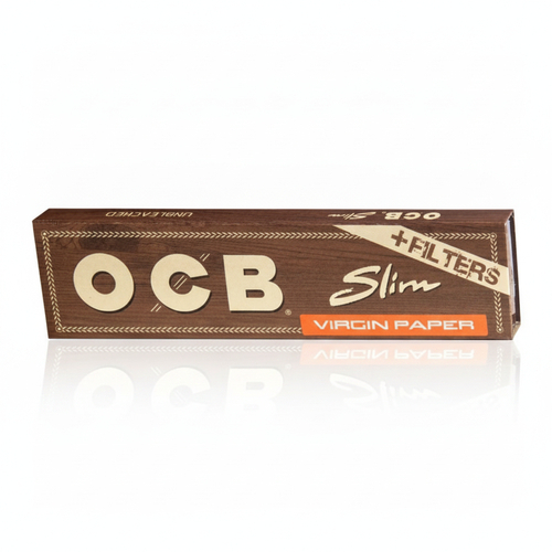 OCB Virgin Slim Longpapers 32 Blatt + 8 Activ Tips